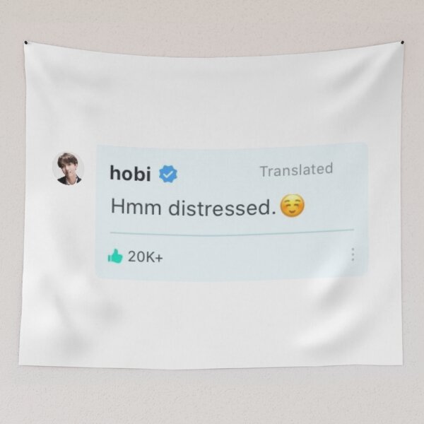 Item preview, Me when I'm distressed. Cute Hobi Weverse designed and sold by bardnbangtan.