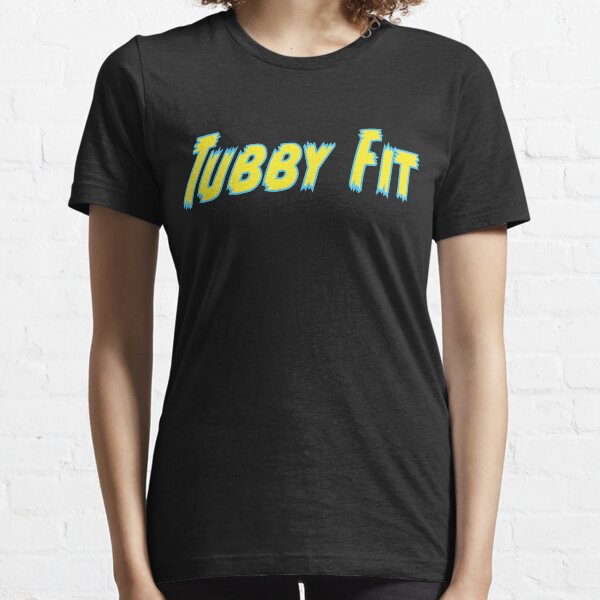 tubbyfit writing logo Essential T-Shirt