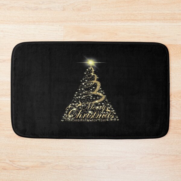 Item preview, Elegant Gold “ILLUMINATED” Full Christmas Tree with Christmas Message designed and sold by PawsitiveMum.