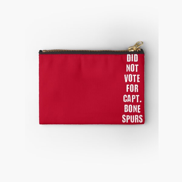 Item preview, Did not Vote For Captain Bone Spurs red and white  designed and sold by AirsoftBD.