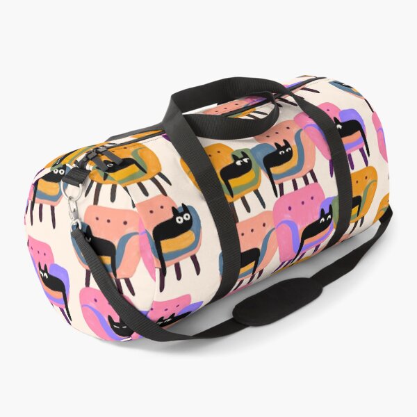 Item preview, Loafing Cats - Black Cat Mounds On Vintage Chairs designed and sold by WildacreStudios.