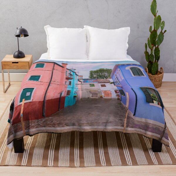 Item preview, Edificios de Venecia Burano designed and sold by CeeveeDesigns.