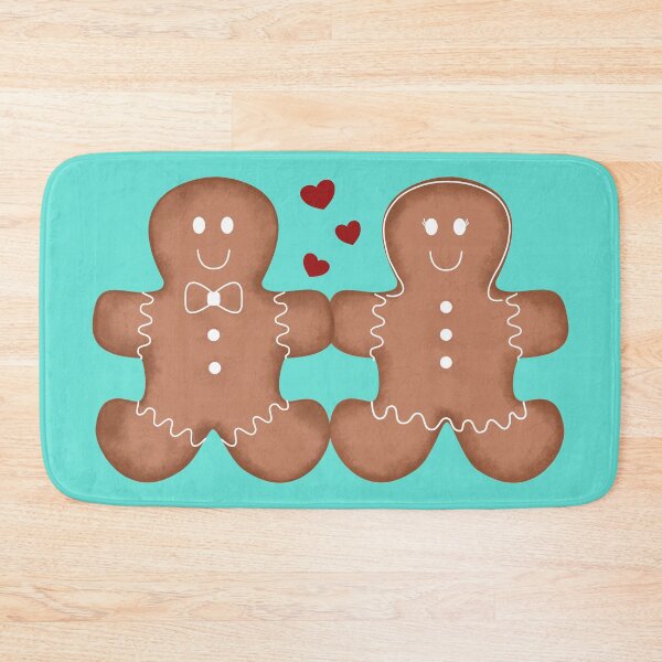 Item preview, Cute gingerbread cookies couple in love designed and sold by Juliana  Costa.
