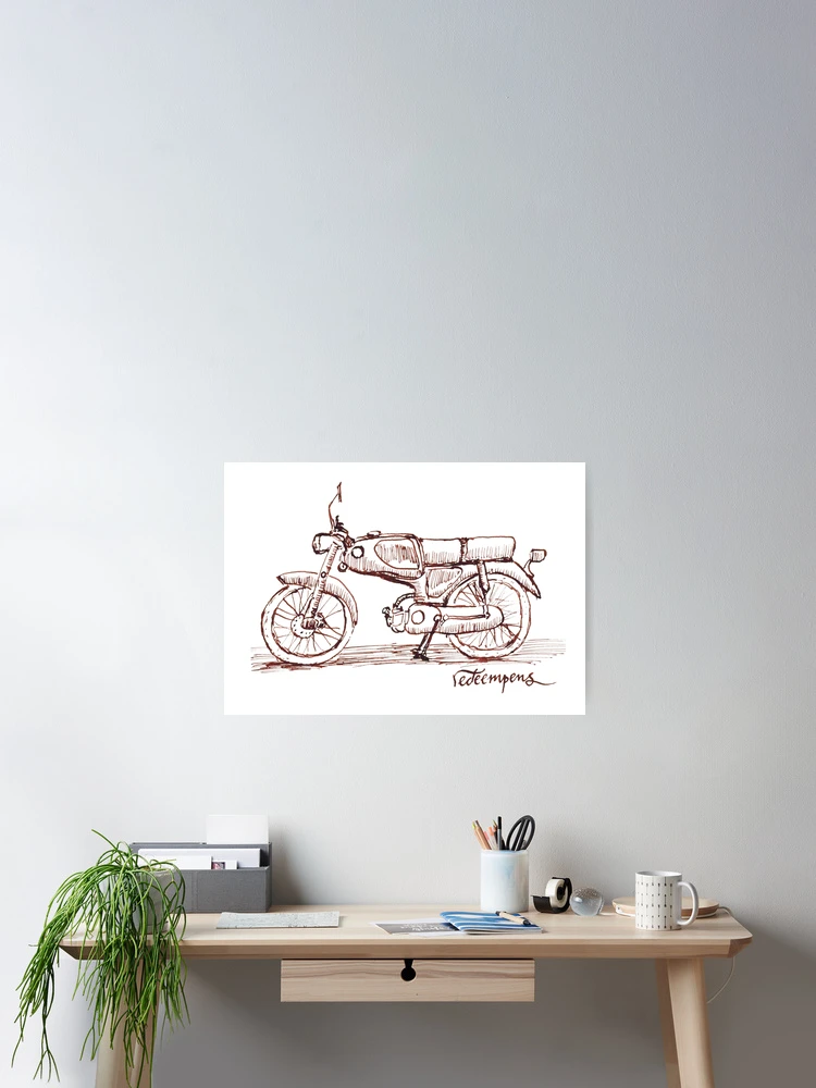 Thumbnail 2 of 3, Poster, Retro Ride designed and sold by redeempens.