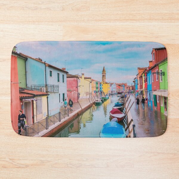 Item preview, Streets of Burano Italy designed and sold by CeeveeDesigns.