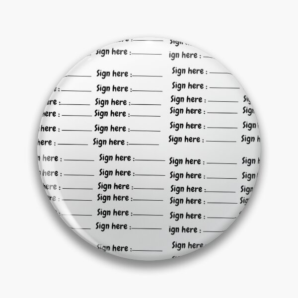 Item preview, sign here t-shirt design designed and sold by bahaa8719.