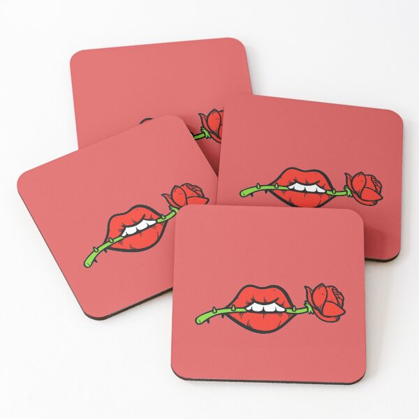 Item preview, Lips and Red Rose designed and sold by JessyDesigns.