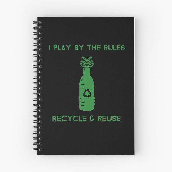 Item preview, I Play By The Rules Recycle And Reuse Sustainability designed and sold by OldCamp.