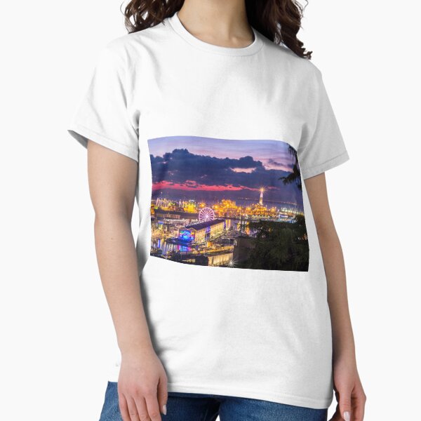 Sunset on Genoa Classic T-Shirt