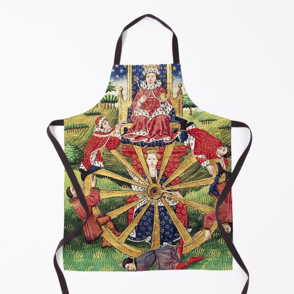 Item preview, The Wheel of Fortune with a king on the top designed and sold by brushandframes.