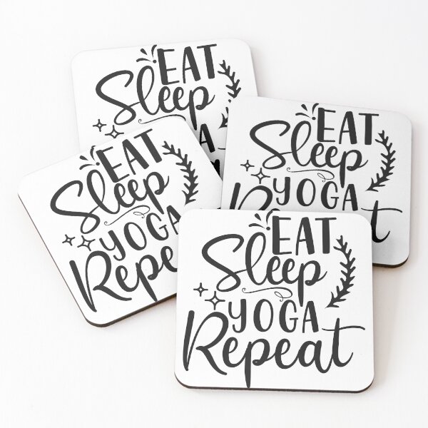 Item preview, Eat, sleep, yoga, repeat designed and sold by Paul's Designs.