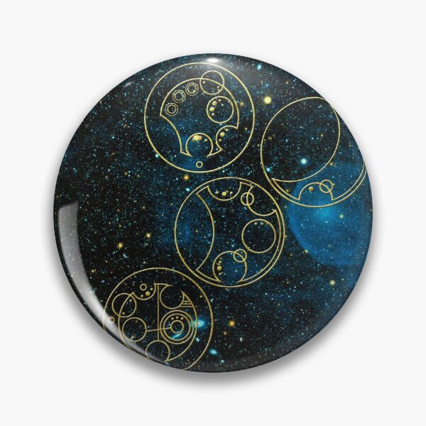 Item preview, Time Lord Circular Words Gold on Stellar Background designed and sold by Darcy777.