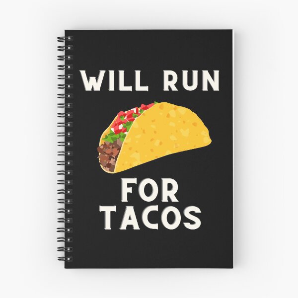 Item preview, Will Run For Tacos designed and sold by vibrantyy.