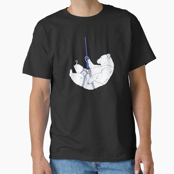 Item preview, Bear climbing on rope designed and sold by Amyartsketch.