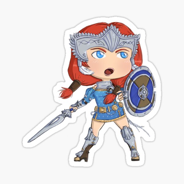 Black Desert Online Valkyrie Sticker
