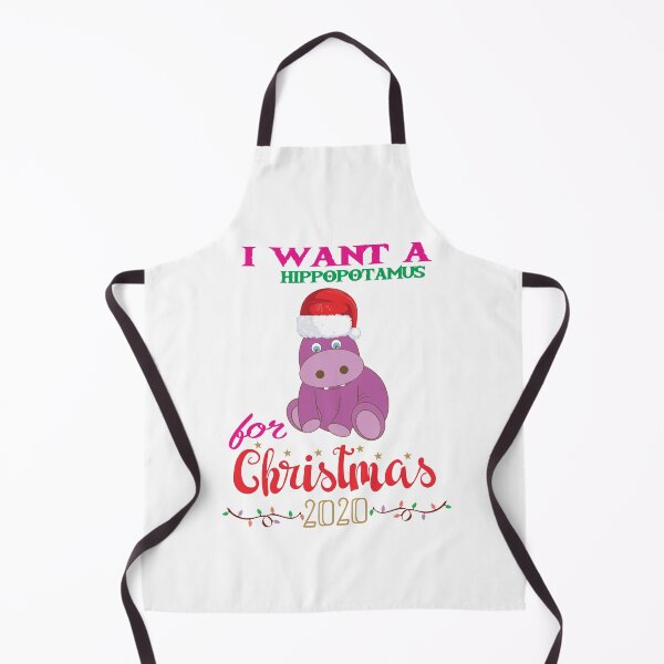 Item preview, I Want A Hippopotamus For Christmas Xmas Hippo designed and sold by shinoshop.