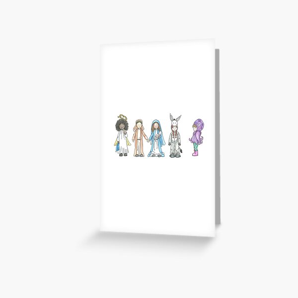 Item preview, Nativity Doodle - Small Group designed and sold by Chara Jackson Illustrations.