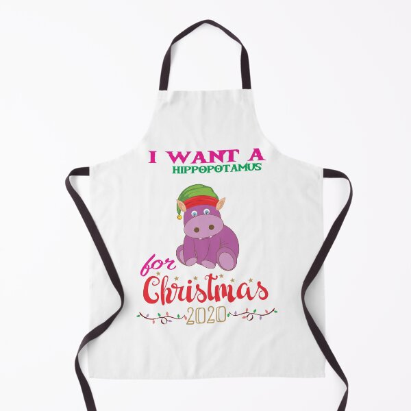 Item preview, I Want A Hippopotamus For Christmas Xmas Hippo, hippo the elf designed and sold by shinoshop.