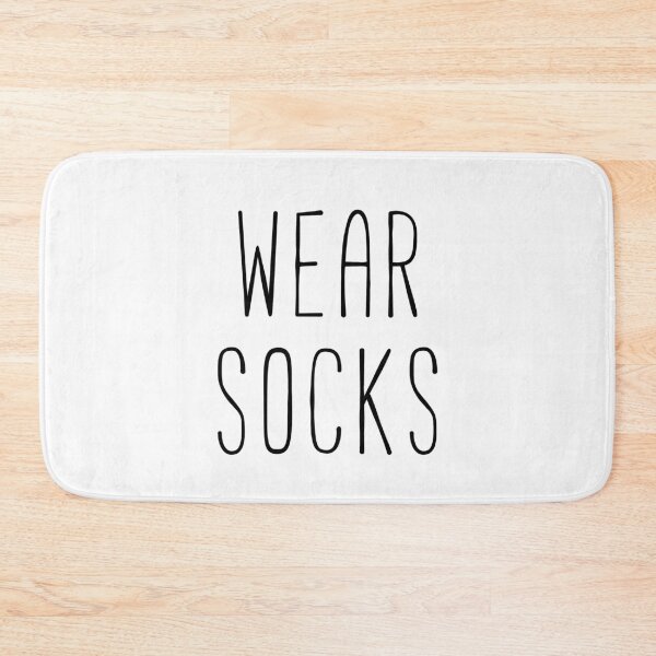 Item preview, Wear Socks Kim Quote designed and sold by Sunny Collections.