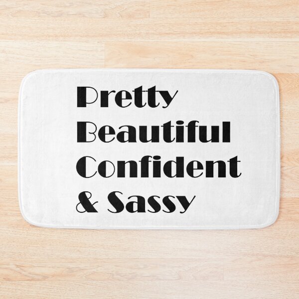 Item preview, Pretty, Beautiful, Confident & Sassy  designed and sold by ThingsByJoy.