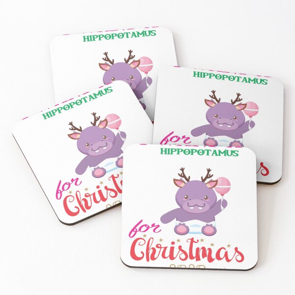 Item preview, I Want A Hippopotamus For Christmas Xmas Hippo, hippo the elf designed and sold by shinoshop.