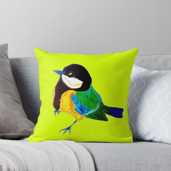 Item preview, Great Tit (Yellow version) designed and sold by OceanaOrlaghArt.