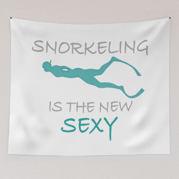 Item preview, SNORKELING Is The New Sexy designed and sold by loveoceanair.