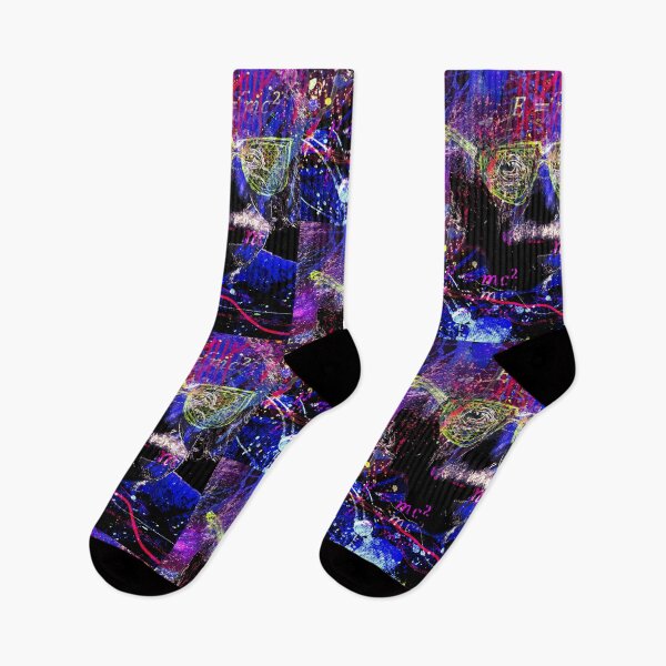 Item preview, Cool Albert Einstein Abstract Blacklight Art  designed and sold by CodyNorris.