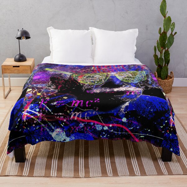 Item preview, Cool Albert Einstein Abstract Blacklight Art designed and sold by CodyNorris.