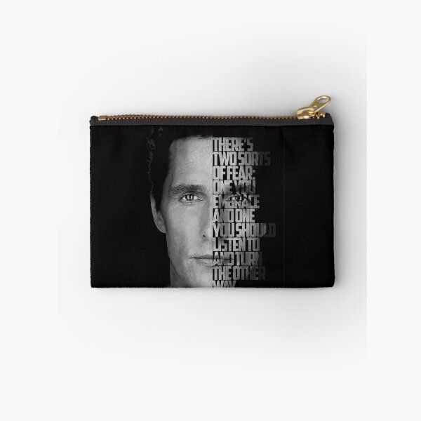 Item preview, Black and white Matthew McConaughey quote. designed and sold by Enea Kelo.
