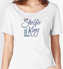 Booklover Shelfie King Women's Relaxed Fit T-Shirt