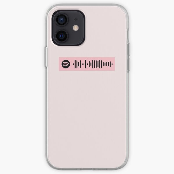 girls by girl in red: Spotify Code iPhone Soft Case