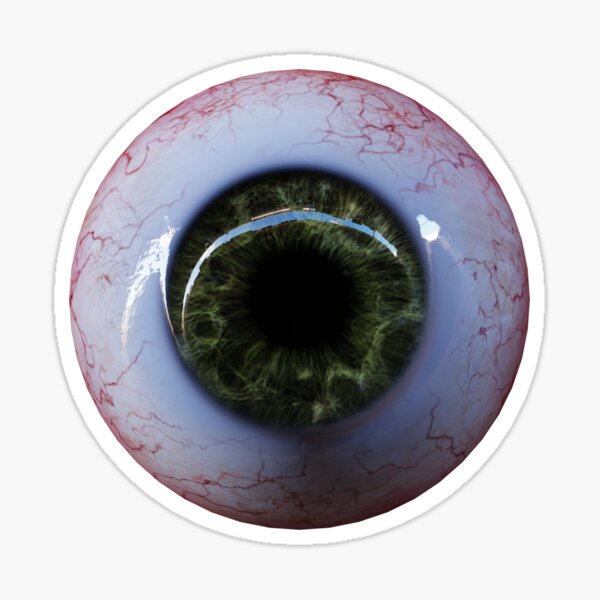 Item preview, Realistic Green Eyeball 3D Art designed and sold by aydn-tee.