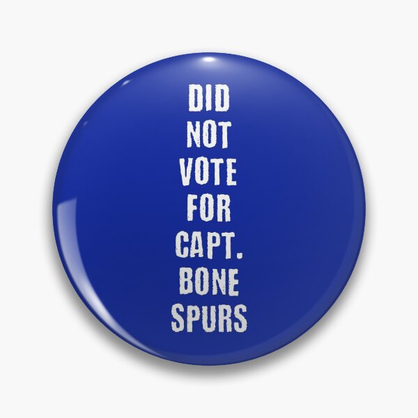 Artikelvorschau, Ich habe nicht für Captain Bone Spurs Blue gestimmt entworfen und verkauft von AirsoftBD.