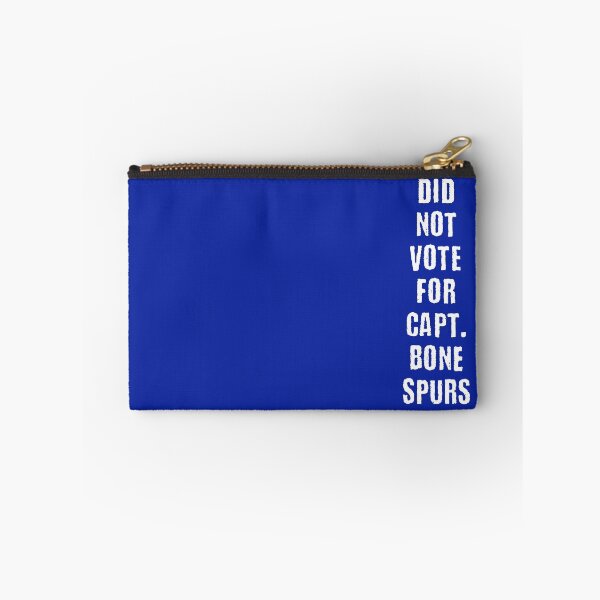 Item preview, Did not Vote For Captain Bone Spurs Blue designed and sold by AirsoftBD.