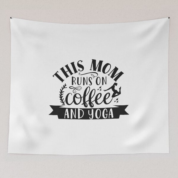 Item preview, this mom runs pants coffee and, yog yoga designed and sold by Paul's Designs.
