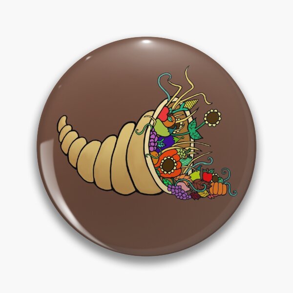 Item preview, Thanksgiving Cornucopia Harvest Bounty  designed and sold by Deborah Camp.