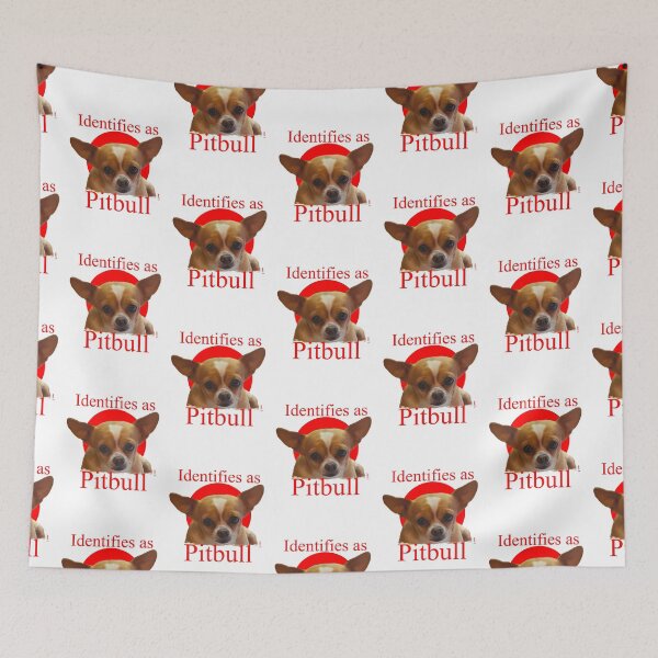 Item preview, Chihuahua identifies as pitbull designed and sold by Chillateez.