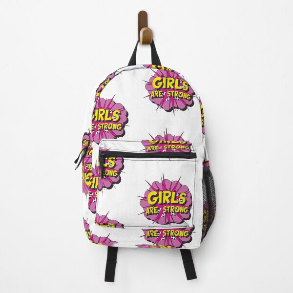 Item preview, GIRLS ARE STRONG in retro pop art style designed and sold by acidmit.
