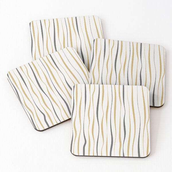 Item preview, Abstract Minimal Wavy Lines designed and sold by PAPER MOON art & design.