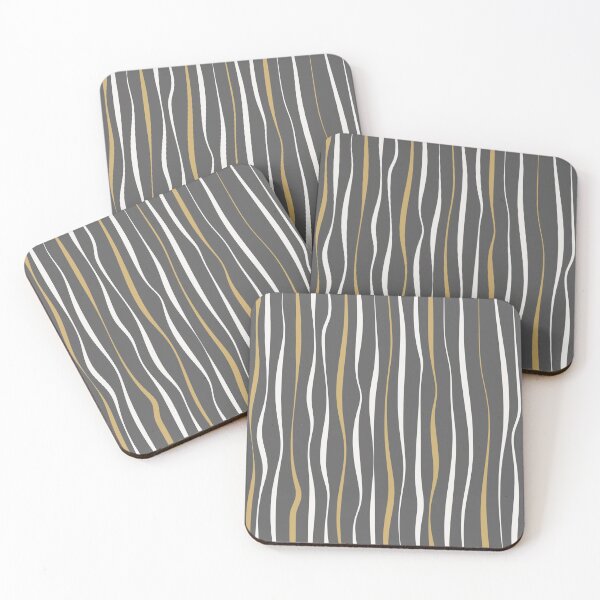 Item preview, Abstract Minimal Wavy Lines designed and sold by PAPER MOON art & design.
