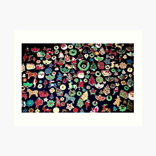 175 Christmas Cookies Art Print