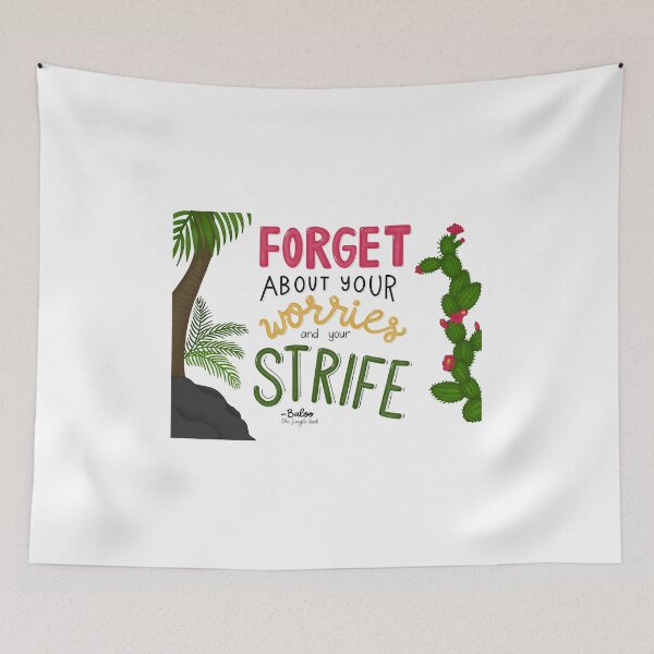 Item preview, forget about your worries and your strife designed and sold by JolineCreations.