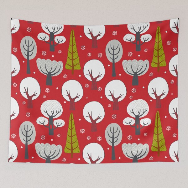 Item preview, winter trees designed and sold by stuff-n-stuff.
