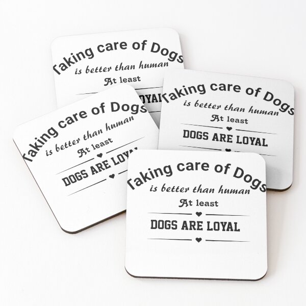 Item preview, TAKING CARE OF DOGS IS BETTER THAN HUMAN  designed and sold by BAFtime.