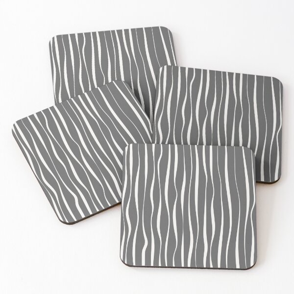 Item preview, Abstract Minimal Wavy Lines designed and sold by PAPER MOON art & design.