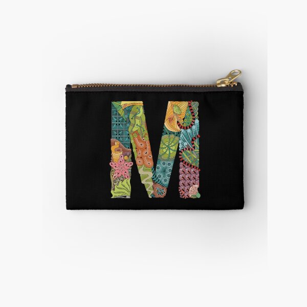 Item preview, M Zentangle Monogram designed and sold by Robin Liefeld.