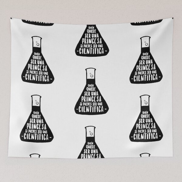Item preview, Quien quiere ser una princesa si puedes ser una cientifica designed and sold by whatafabday.