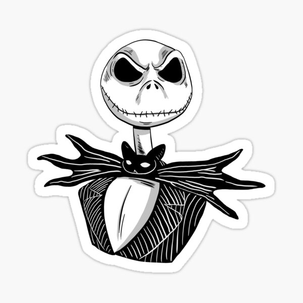 Aperçu de l'œuvre Jack Skellington créée et vendue par blacksnowcomics.