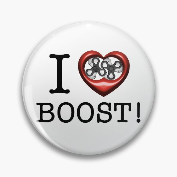Item preview, I love Boost with Supercharger  designed and sold by CoolCarVideos.